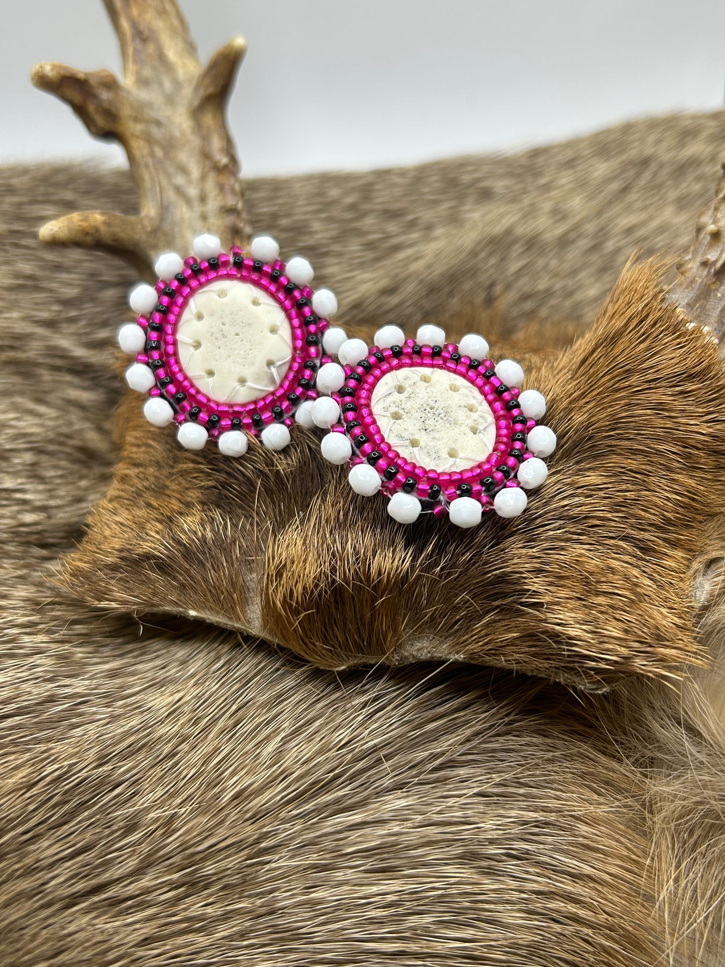Elk and beads