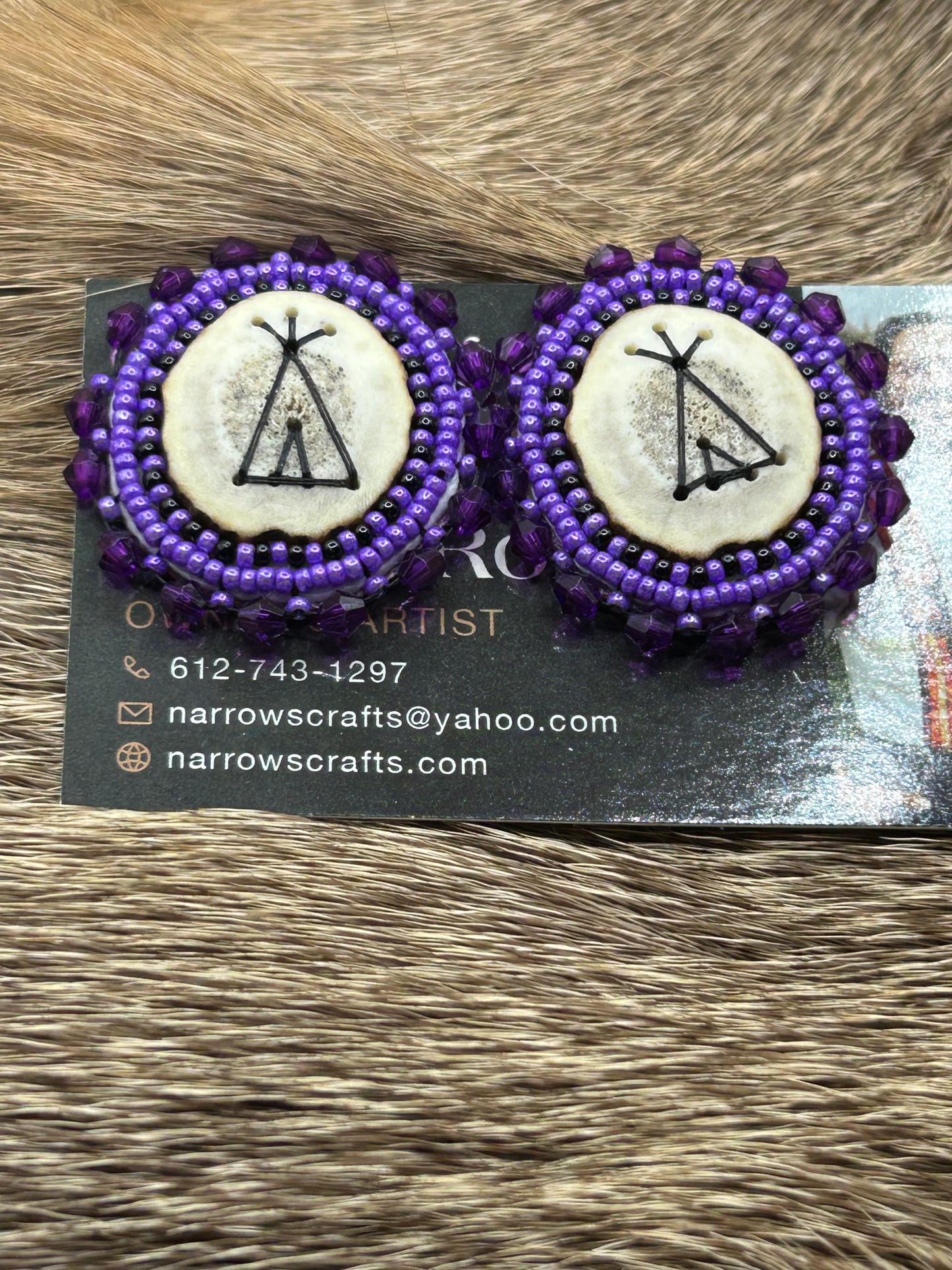 Tipi Elk and Purple
