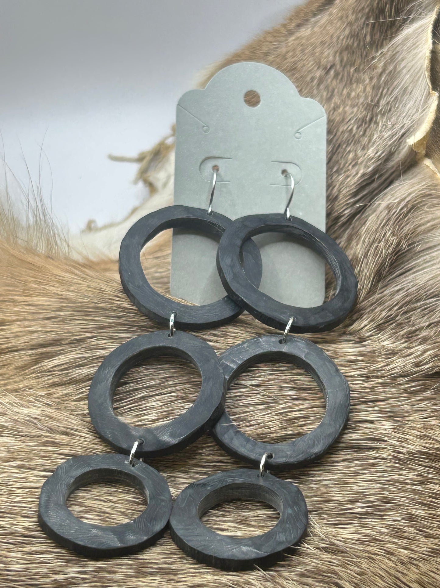 Buffalo Horn Hoops