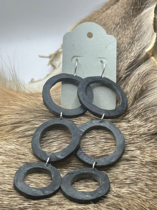 Buffalo Horn Hoops